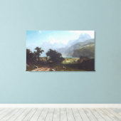 Meer Luzerne Canvas Afdruk (Insitu (Houten vloer))