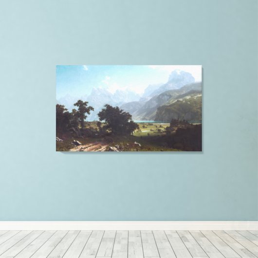 Meer Luzerne Canvas Afdruk (Insitu (Houten vloer))
