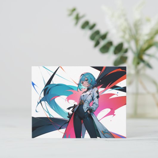 Meer magie briefkaart (Staand voorkant)