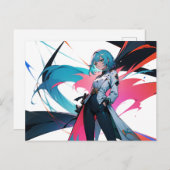 Meer magie briefkaart (Voorkant / Achterkant)