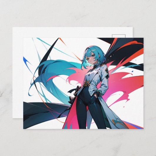 Meer magie briefkaart (Voorkant / Achterkant)