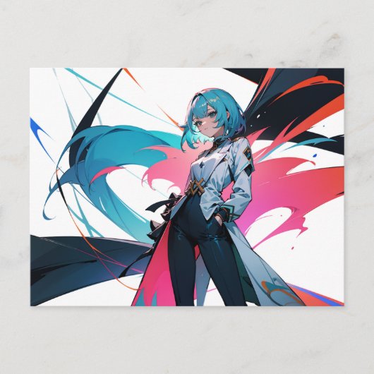 Meer magie briefkaart (Voorkant)