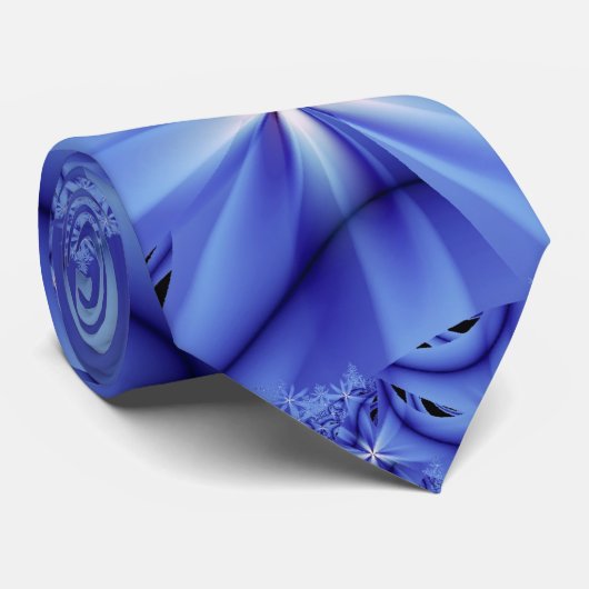 Meer magische Abstracte fractale kunst Stropdas (Opgerold)