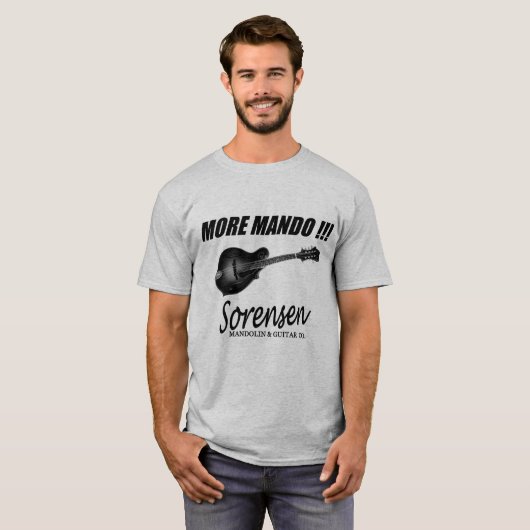 MEER MANDO!! Tee Shirt (Voorkant volledig)