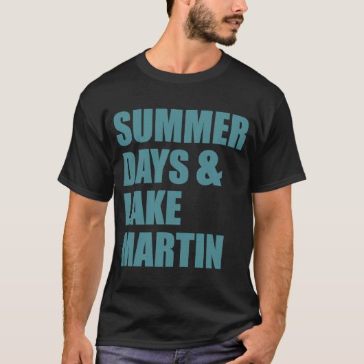 Meer Martin, Alabama Summer Days T-shirt (Voorkant)