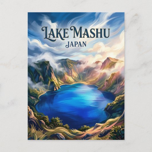 Meer Mashu Japan Briefkaart (Voorkant)