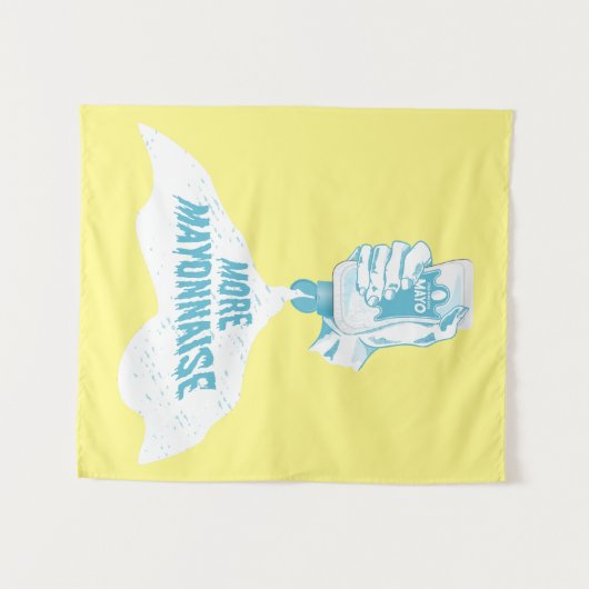 Meer Mayonaise Wandkleed (Voorkant (horizontaal))