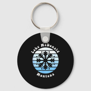 Meer McDonald Montana sneeuwvlok kerst winter Sleutelhanger