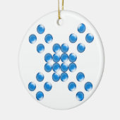 meer meer tepels keramisch ornament (Links)