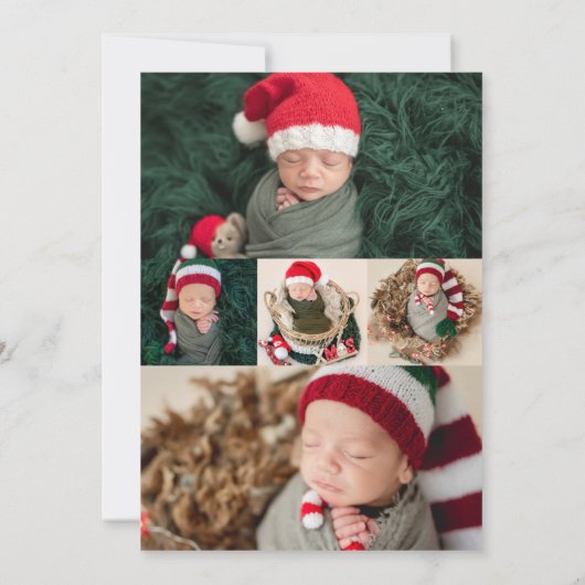 Meer Merrier | Aankondiging kerstgeboorte (Achterkant)