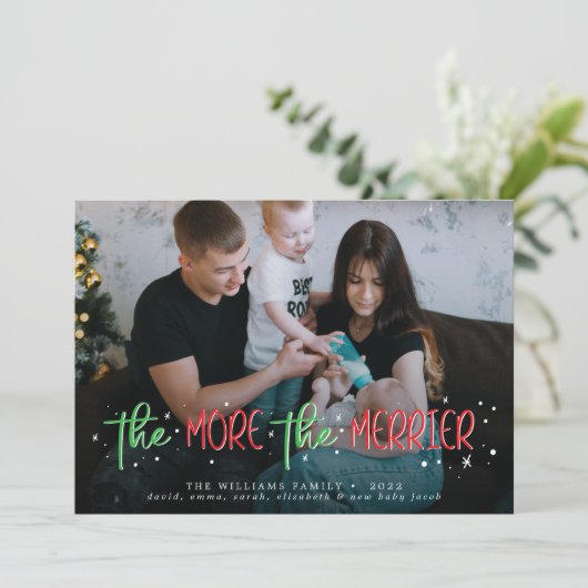 Meer Merrier | Kerstmis Aankondiging (Staand voorkant)