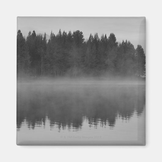 Meer met mist, Oregon Magneet (Voorkant)