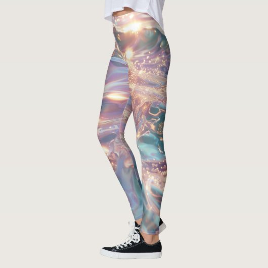 Meer met schitterende gouden Leggings (Links)