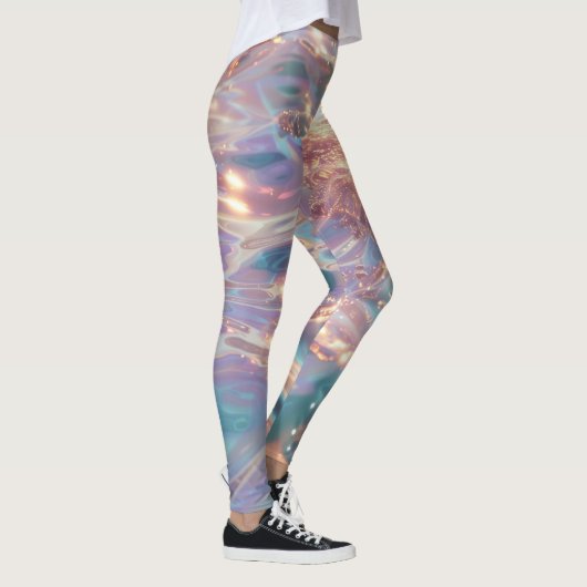 Meer met schitterende gouden Leggings (Rechts)