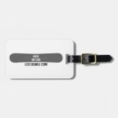 Meer methode minder dubbelkurk bagagelabel (Voorkant horizontaal)