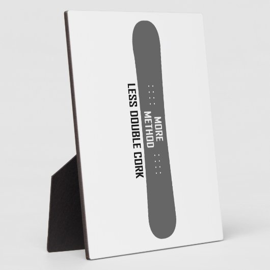 Meer methode minder dubbelkurk fotoplaat (Zijkant)