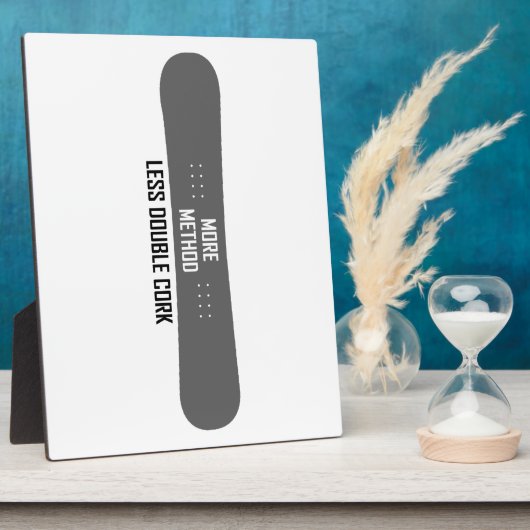 Meer methode minder dubbelkurk fotoplaat (Zijkant)