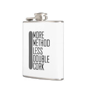 Meer methode minder dubbelkurk heupfles (Links)