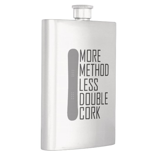 Meer methode minder dubbelkurk heupfles (Rechts)