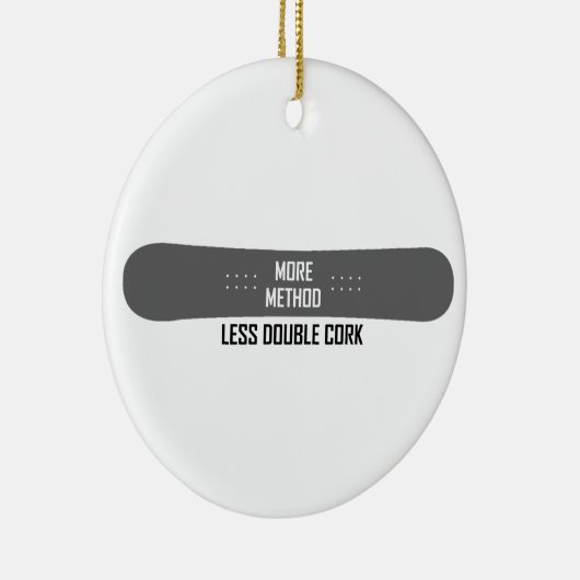 Meer methode minder dubbelkurk keramisch ornament (Rechts)