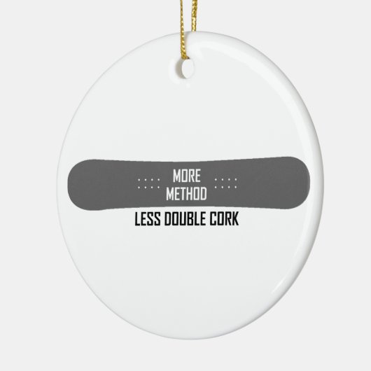 Meer methode minder dubbelkurk keramisch ornament (Links)