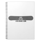 Meer methode minder dubbelkurk notitieboek (Voorkant)