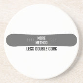 Meer methode minder dubbelkurk zandsteen onderzetter (Voorkant)