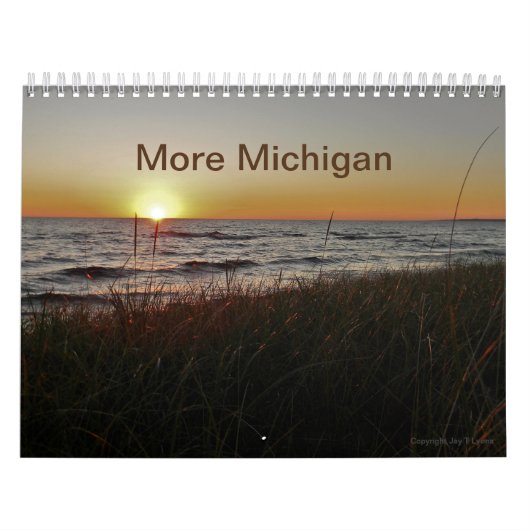Meer Michigan Calendar Kalender (Hoes)
