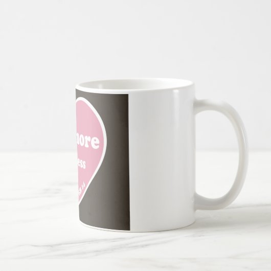 Meer, minder vechten koffiemok (Rechts)