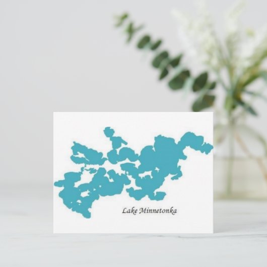 Meer MInnetonka Briefkaart (Staand voorkant)