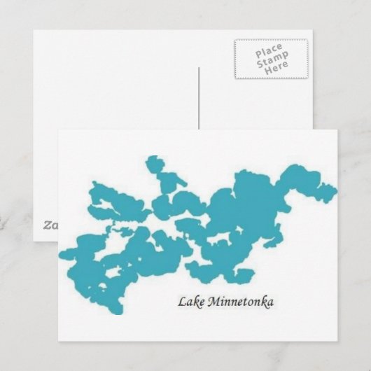 Meer MInnetonka Briefkaart (Voorkant / Achterkant)