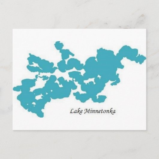 Meer MInnetonka Briefkaart (Voorkant)