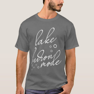 Meer Mode Kamperen Natuur Outrs Lake Huron vintage T-shirt