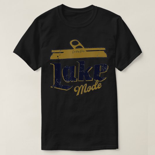 Meer-modus Crewnek T-shirt (Design voorkant)