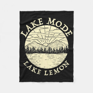 Meer Modus Lake Lemon Kamperen Indiana Camper Fami Fleece Deken