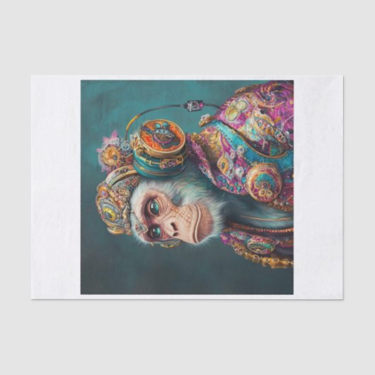 Meer Monkey Business8 Tissuepapier (Voorkant)