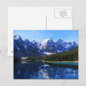 Meer Moraine Ansichtkaart Briefkaart (Voorkant / Achterkant)