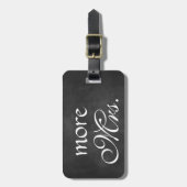 Meer Mrs. Schoolbord Bagagekaartje Bagagelabel (Voorkant verticaal)