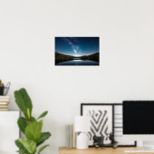 Meer Natuur Buiten Landschap Kalm Vreedzaam Ontspa Poster (Thuiskantoor)
