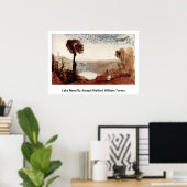 Meer Nemi van Joseph Mallord William Turner Poster (Thuiskantoor)
