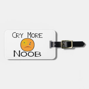 Meer noob bagagelabel