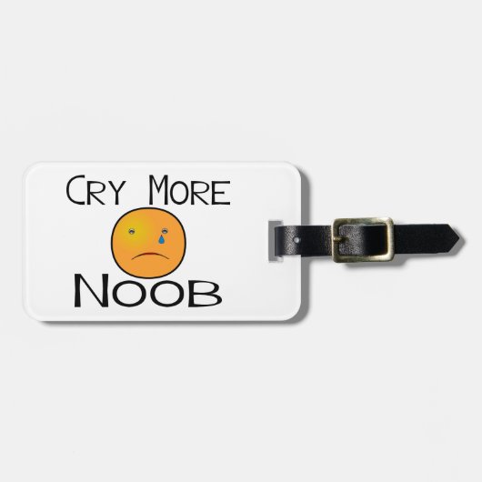 Meer noob bagagelabel (Voorkant horizontaal)