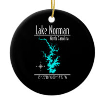 Meer Norman North Carolina Kaart Coördinaten