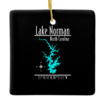 Meer Norman North Carolina Kaart Coördinaten