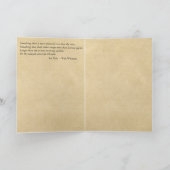 "Meer onsterfelijk het Citaat van de Sympathie dan Kaart (Binnen)