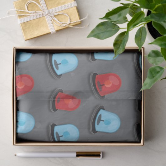 Meer ontwerp voor politieserie 3 tissuepapier (Geschenk)