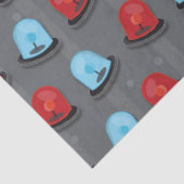 Meer ontwerp voor politieserie 3 tissuepapier (Detail)