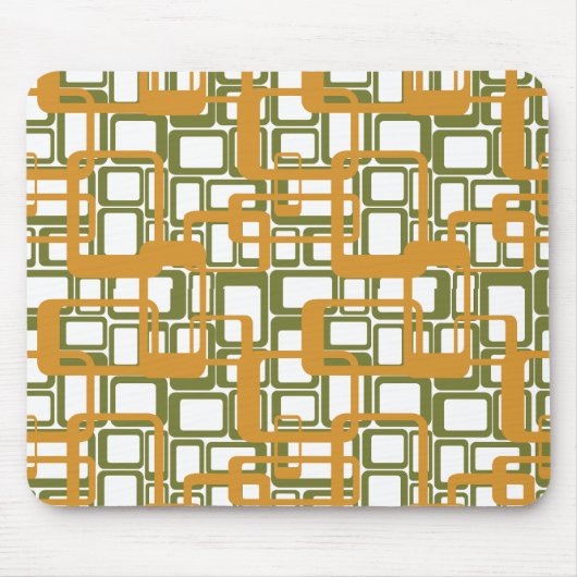 Meer open middeleeuwse moderne rechthoeken opnieuw muismat (Voorkant)