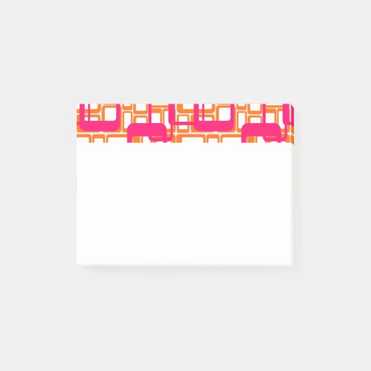 Meer open middeleeuwse moderne rechthoeken post-it® notes (Voorkant)