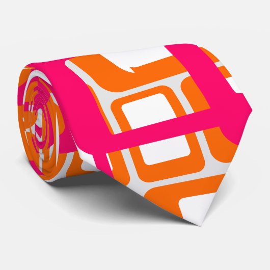 Meer open middeleeuwse moderne rechthoeken stropdas (Opgerold)